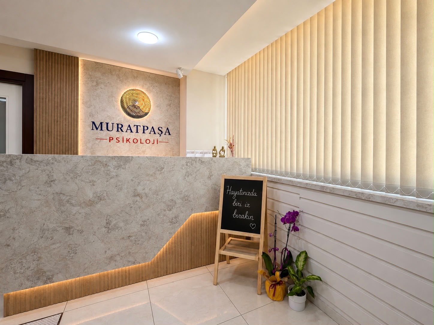 Muratpaşa Psikoloji karşılama alanı